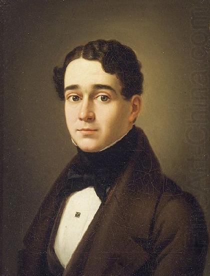 unknow artist Portrait of Don Ignacio Cecilio Algara Gomez de la Casa